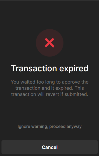 خطای تراکنش سولانا