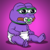 baby purple pepe