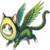 flying avocado cat