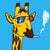 smoking giraffe